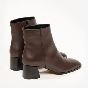 M Gemi Women’s brown leather Ankle Boots 🤎 sexy going out date night office